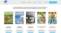Desktop Screenshot of connectionmagazines.com.au